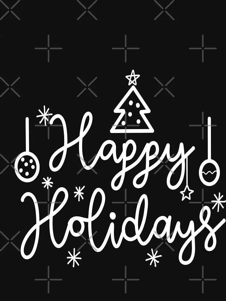 Christmas Eve Merry Christmas Xmas- Happy Holidays