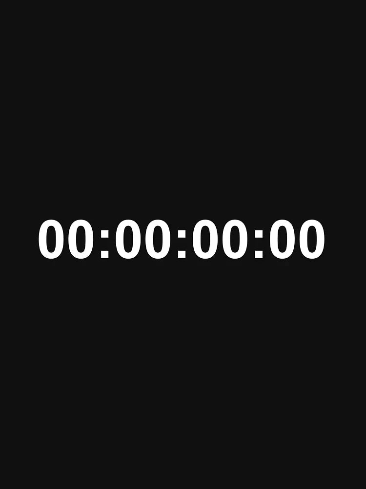 The End Timer - White