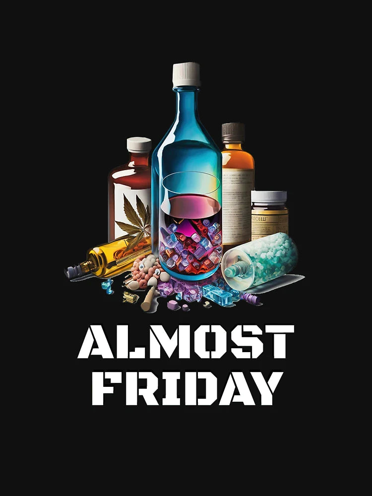 Almost FRIDAY Fresh and ready black
