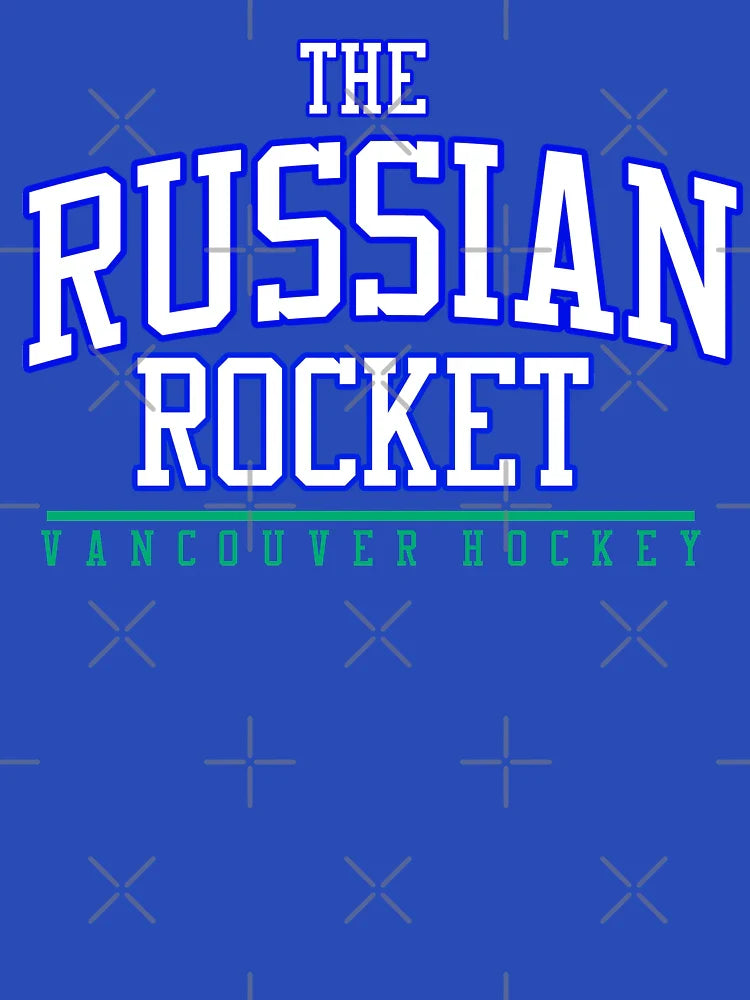 THE RUSSIAN ROCKET VANCOUVER SHIRT AND STICKER