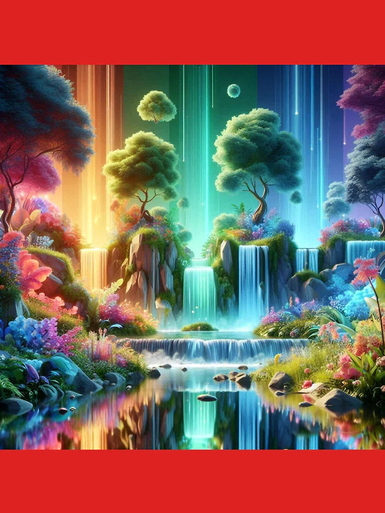 3D Waterfalls