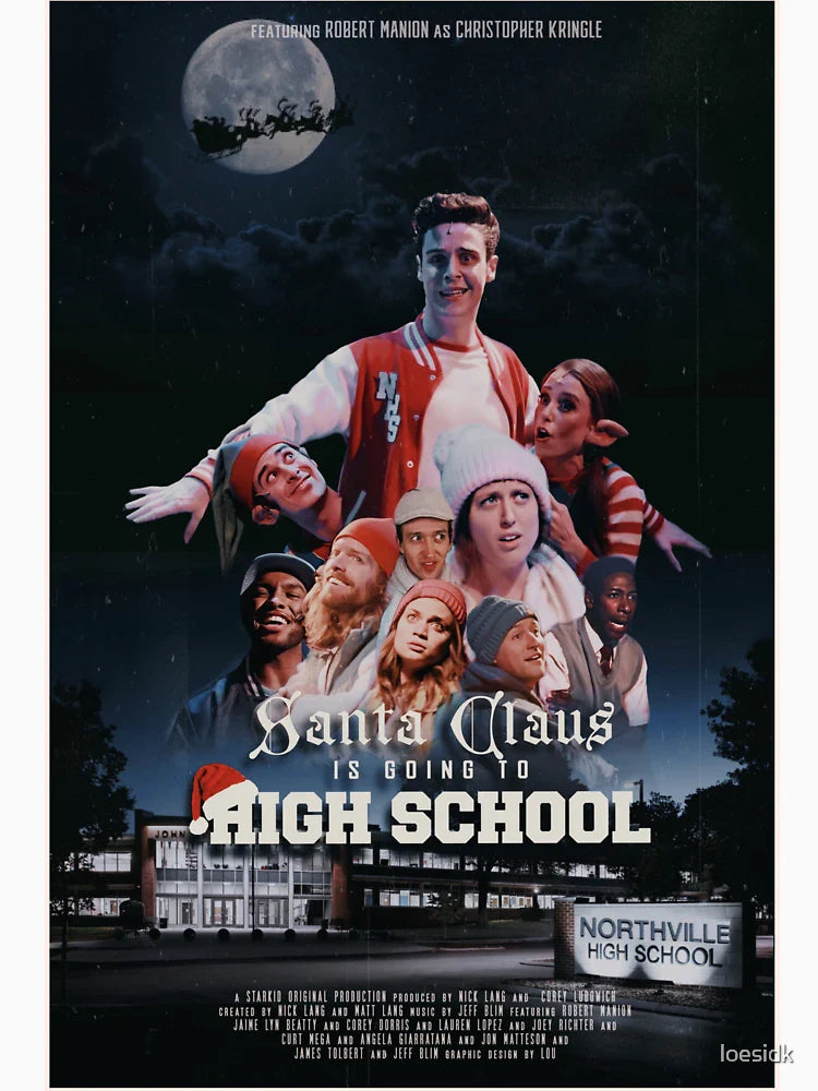 Santa Is Going To High School