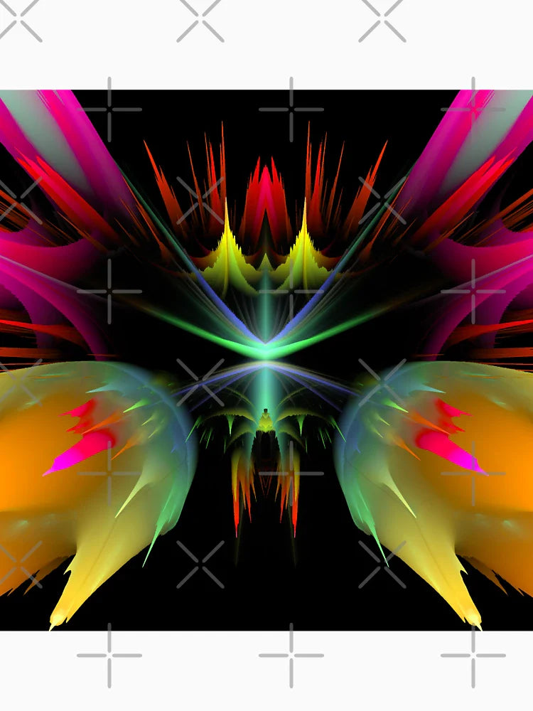 glitchy flower cv