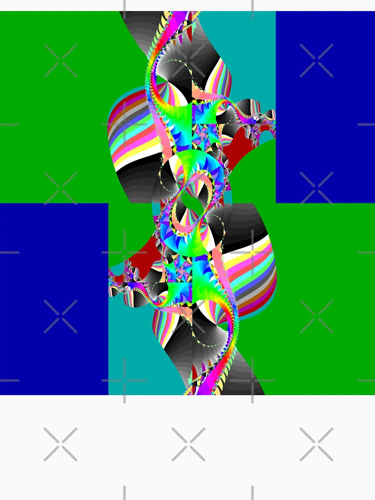 Fractal #1320 FunFractals ChromaDepth 3D