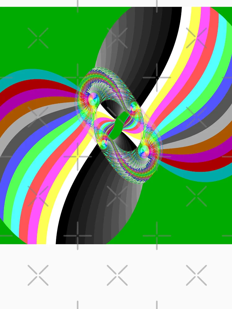 Fractal #1309 FunFractals ChromaDepth 3D