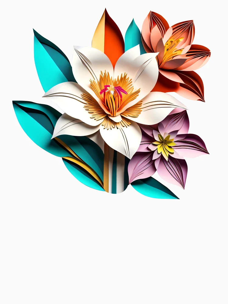 Beautiful Lily With 3D Effect