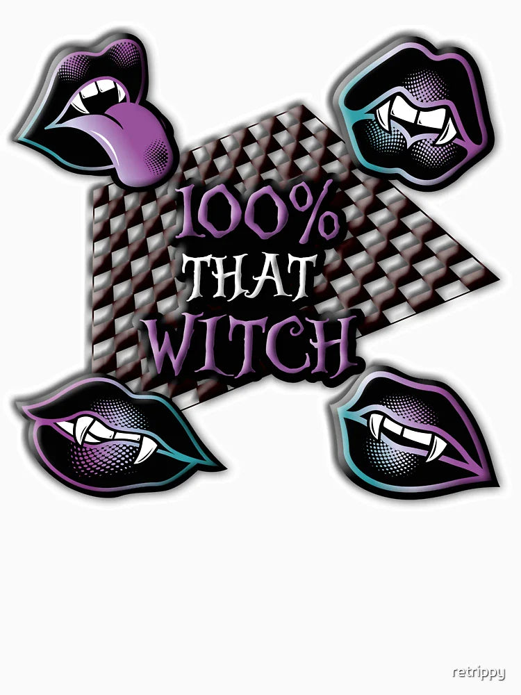 Copy of 3D inflate halloween Witch retro October 31