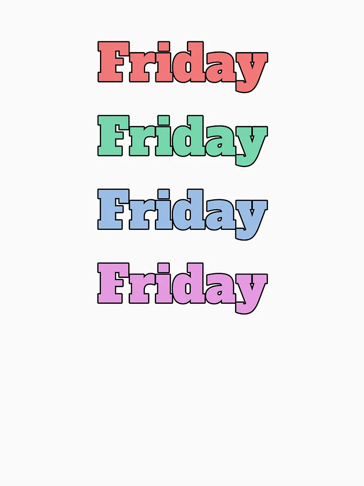 Colorful friday