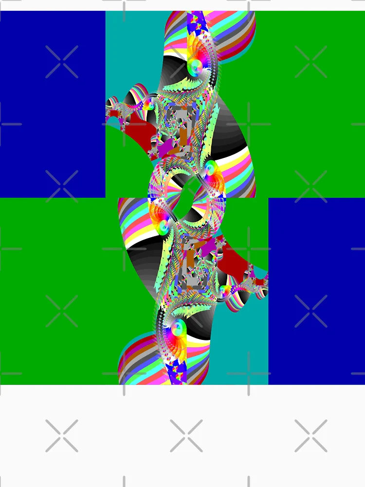 Fractal #1305 FunFractals ChromaDepth 3D