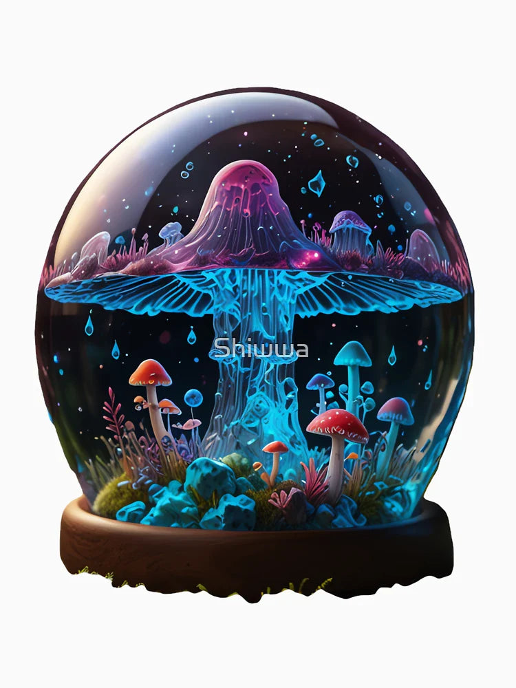 Cosmic Mushroom Terrarium