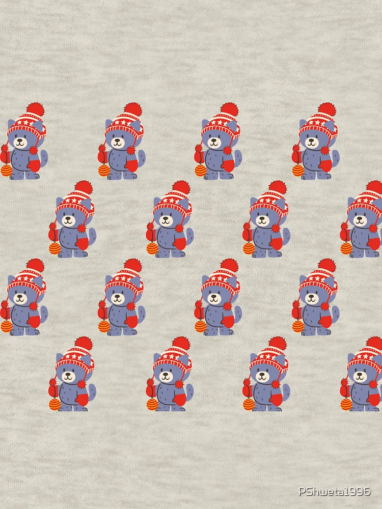 Christmas teddy.