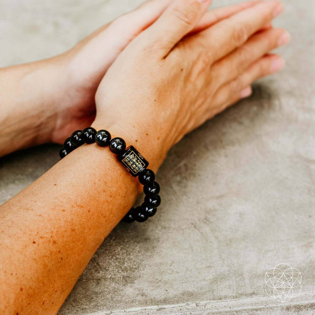 Rainbow Obsidian Protection Bracelet - Bracelet image