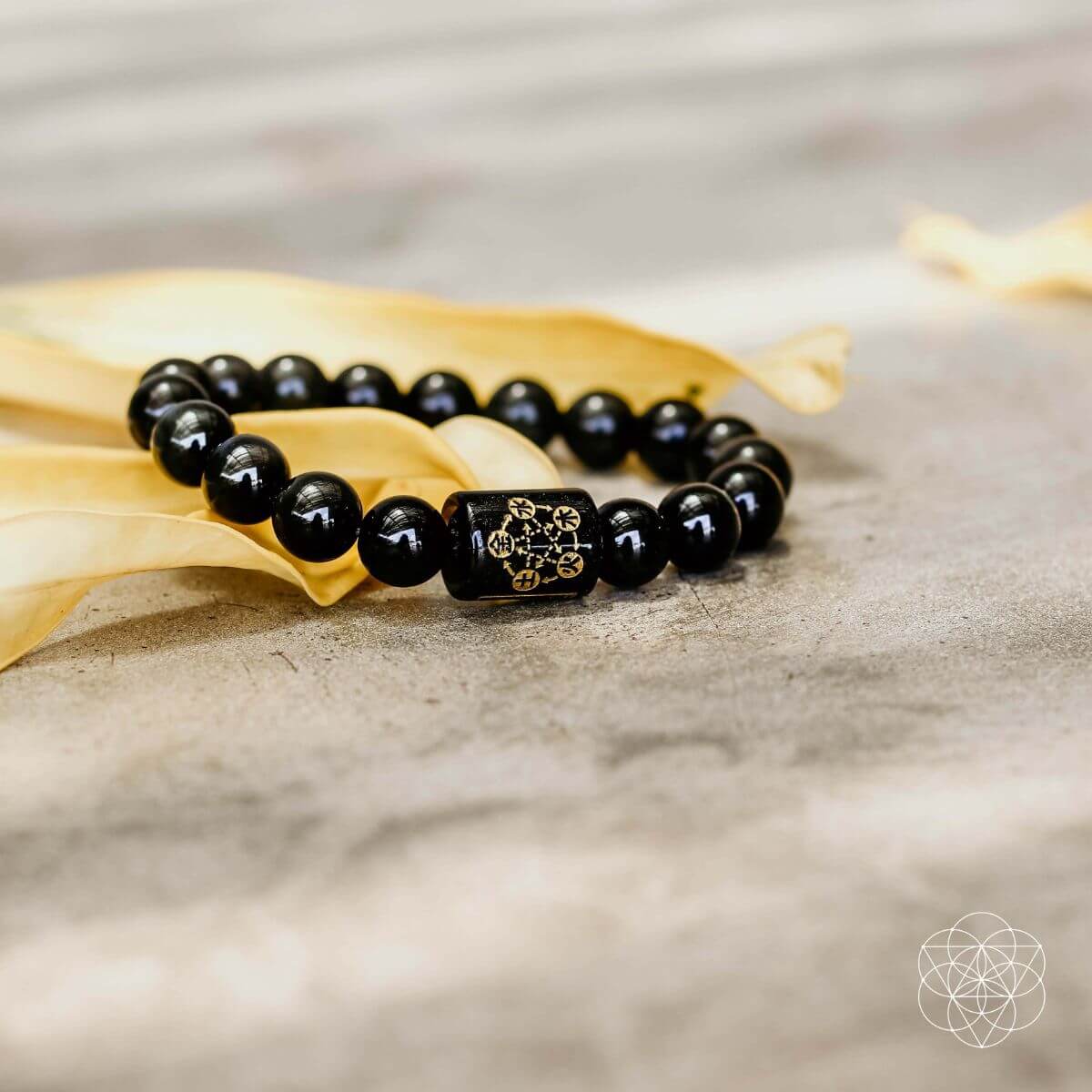 Rainbow Obsidian Protection Bracelet - Bracelet image