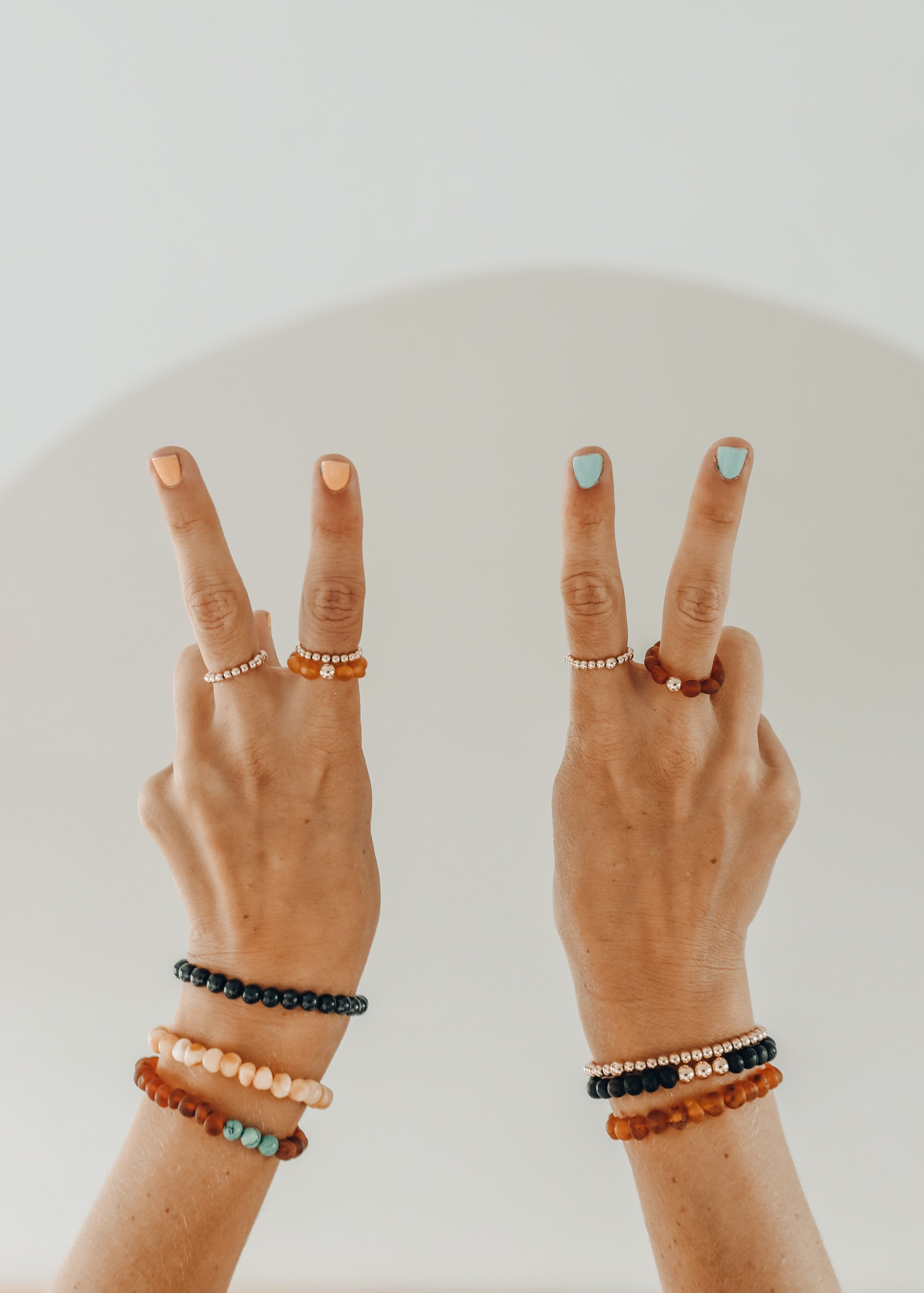 Natural Turquoise + 14k Gold Filled || Adult Ring