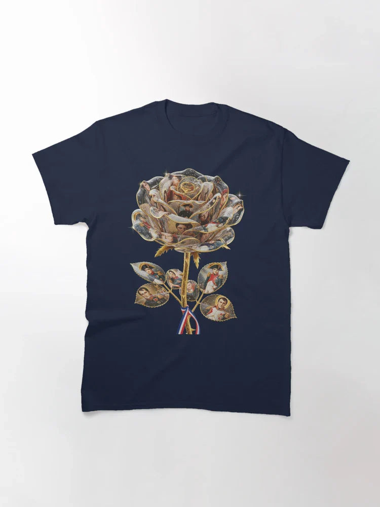 Napoleonic Empire Rose with Tricolore Ribbon
