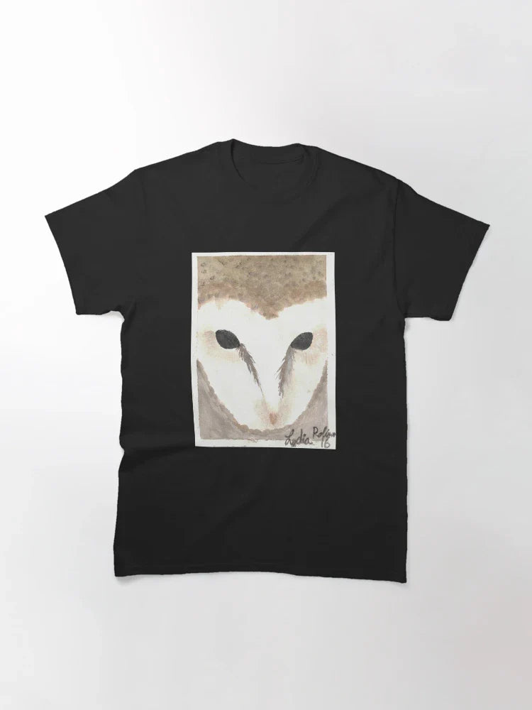 Barn Owl Watercolor Art