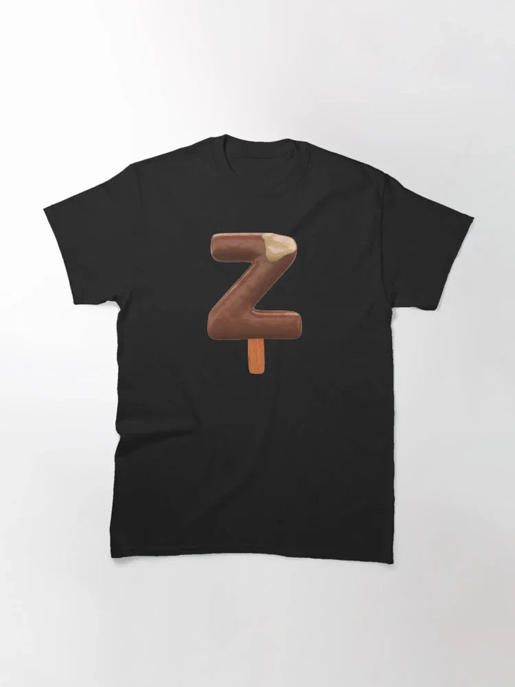 Z Ice Cream Z Letter 3d Alphabet Chocolate