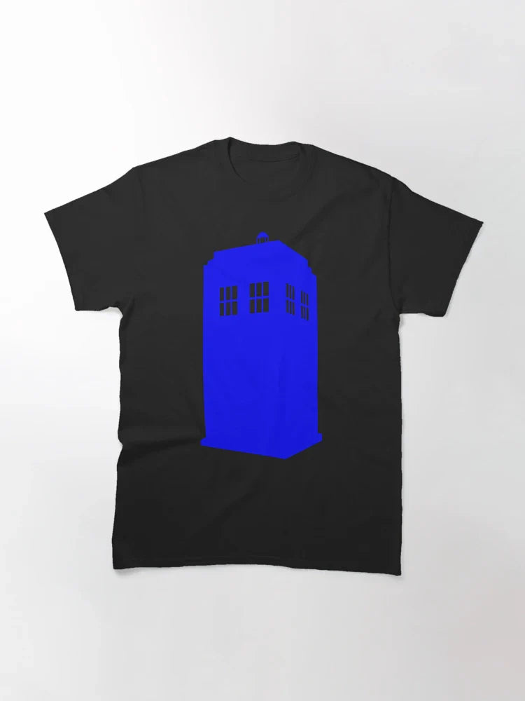 Blue English Police Box