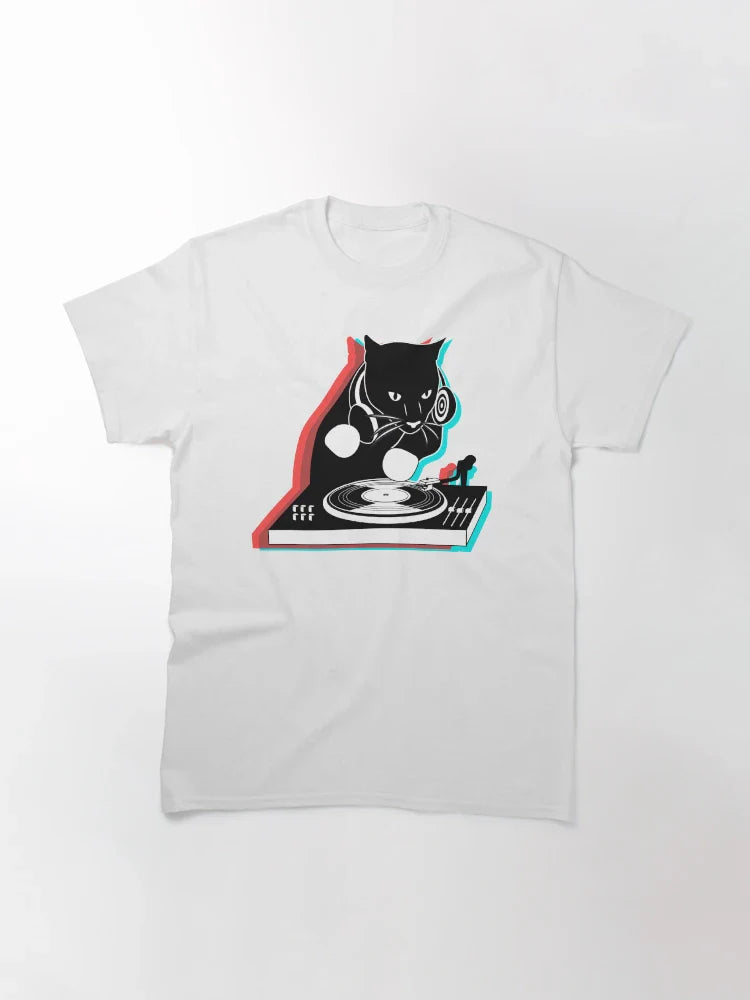 DJ Cat in 3D Colours