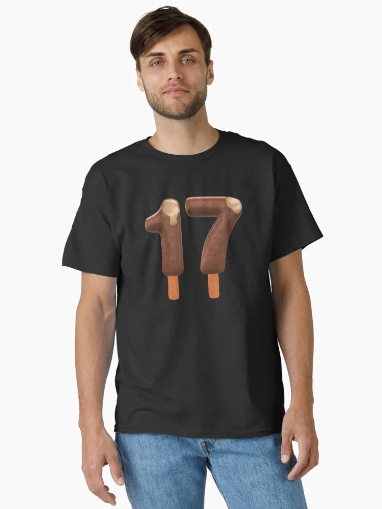 17 Ice Cream Seventeen Number 3d Chocolate