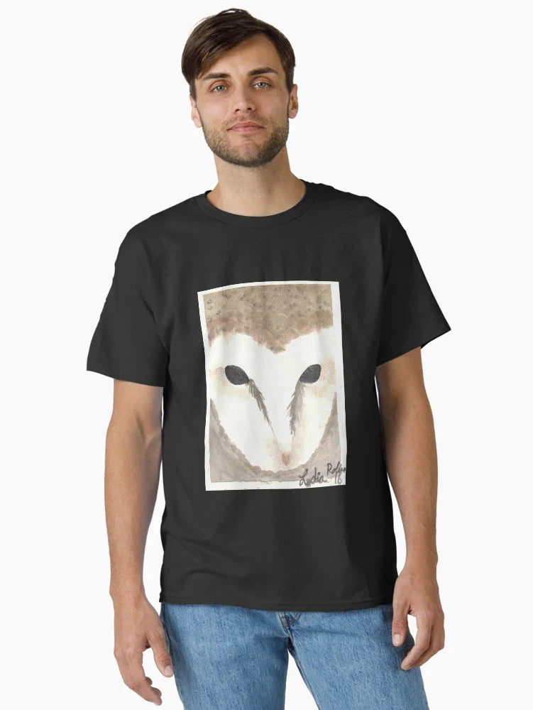 Barn Owl Watercolor Art