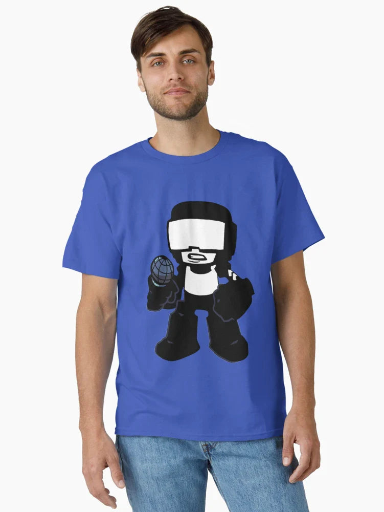 Friday Night Funkin Tank Man blue