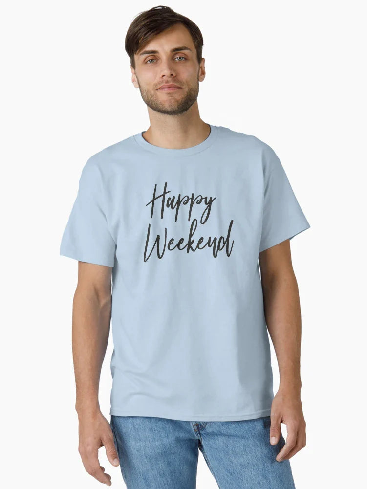Happy Weekend | Black Print