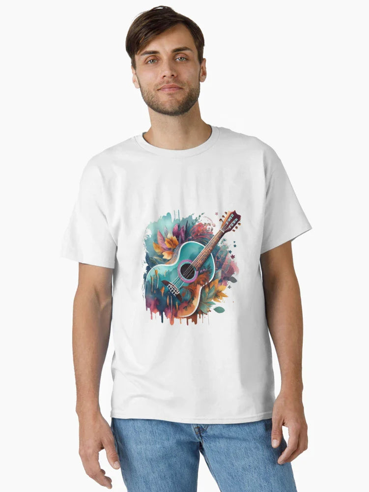 Gitar watercolor painting