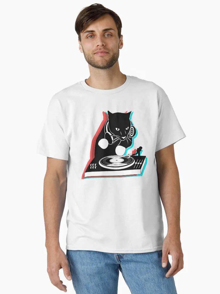 DJ Cat in 3D Colours