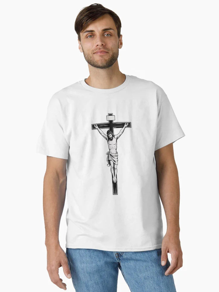 Black & White Crucifixion of Jesus Christ