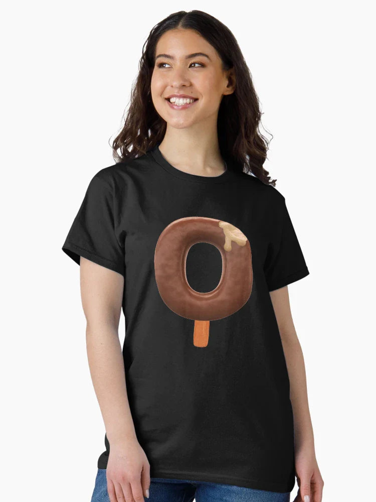 O Ice Cream O Letter 3d Alphabet Chocolate