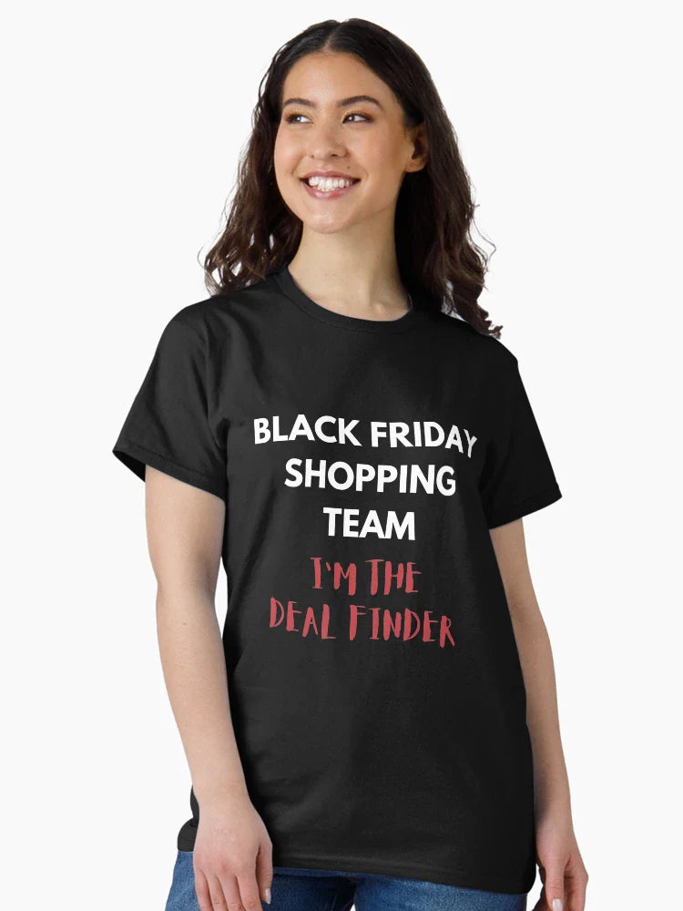 Black Friday Shopping Team I'm The Deal Finder Xmas