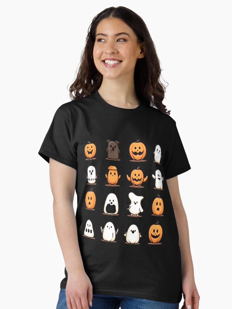 Kawaii Sweet Ghosts and Pumpkins