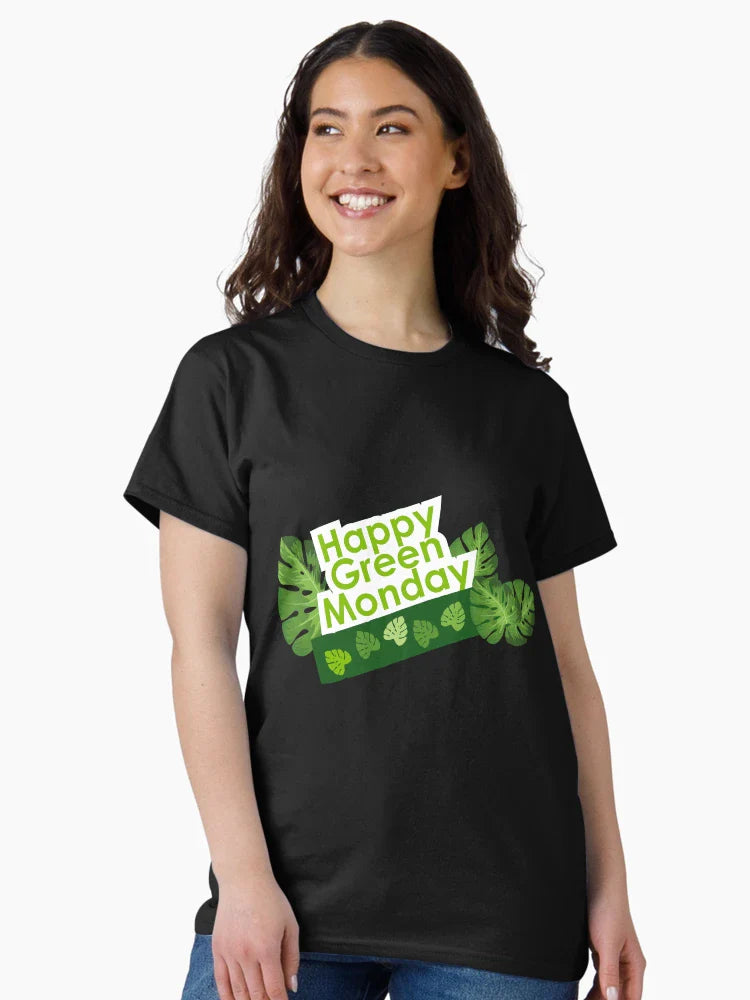 Happy leaves deco - Green Monday