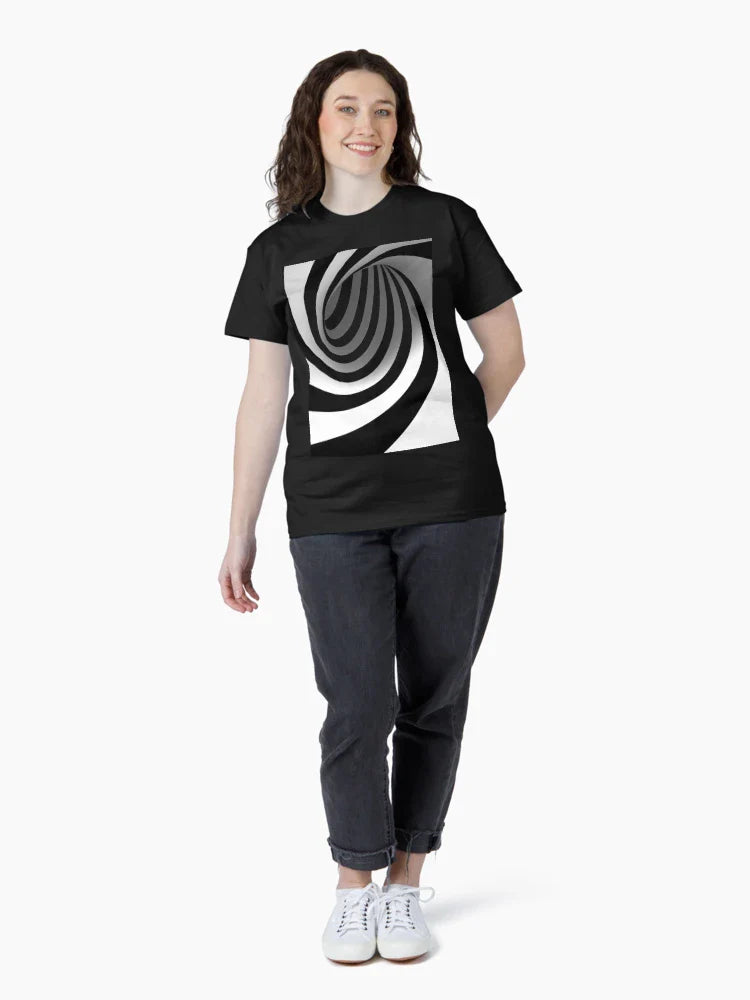 Optical Illusion spiral design