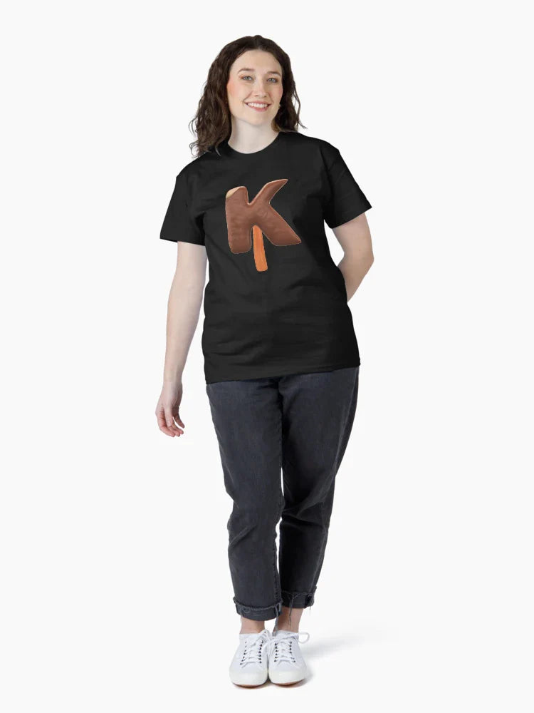K Ice Cream K Letter 3d Alphabet Chocolate