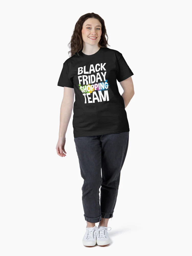 Black Friday Shopping Team Funny Holidays Sales Lover