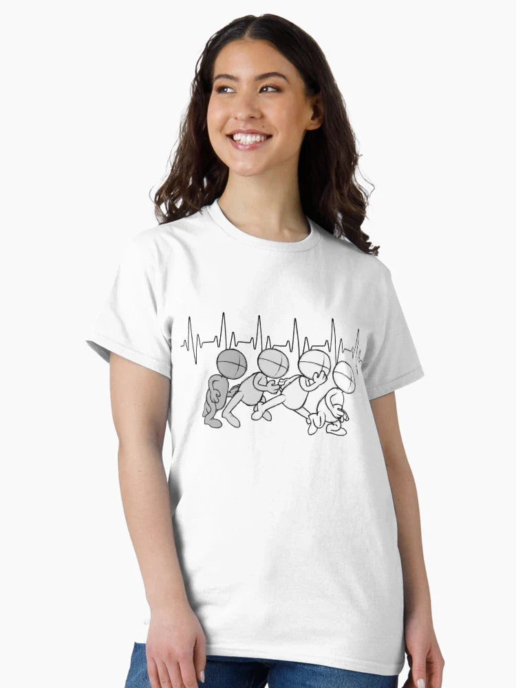 Animator Heartbeat Lifeline Animation is Life Artist Drawing White