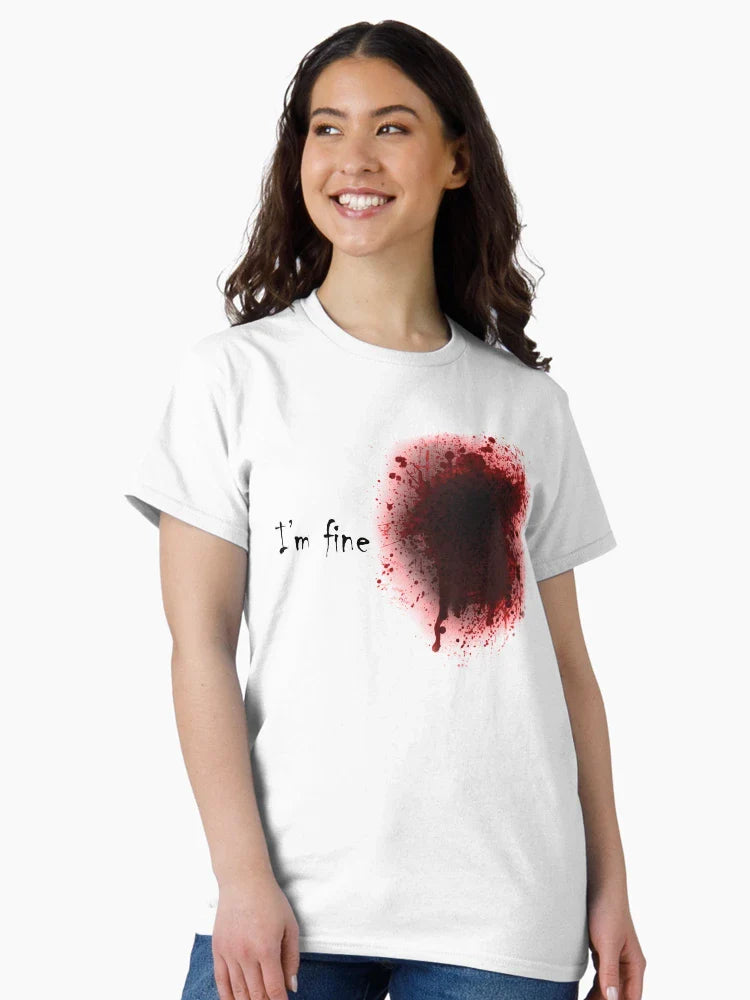 I'm (not) Fine Fake Blooded Wound