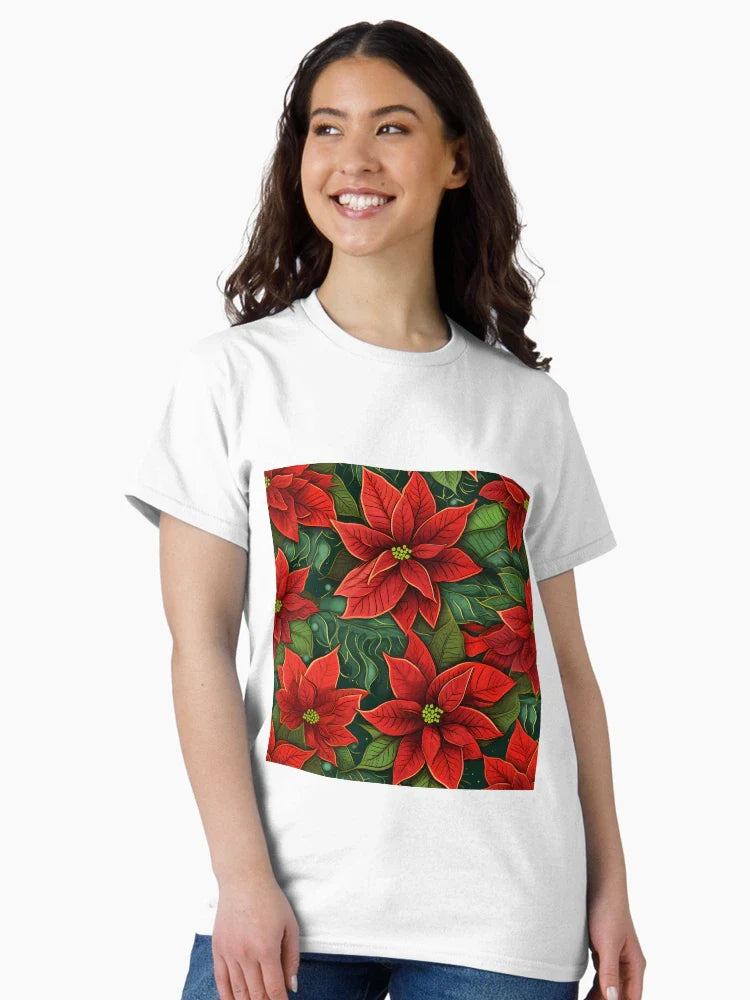 Christmas Decor 1 Poinsettia