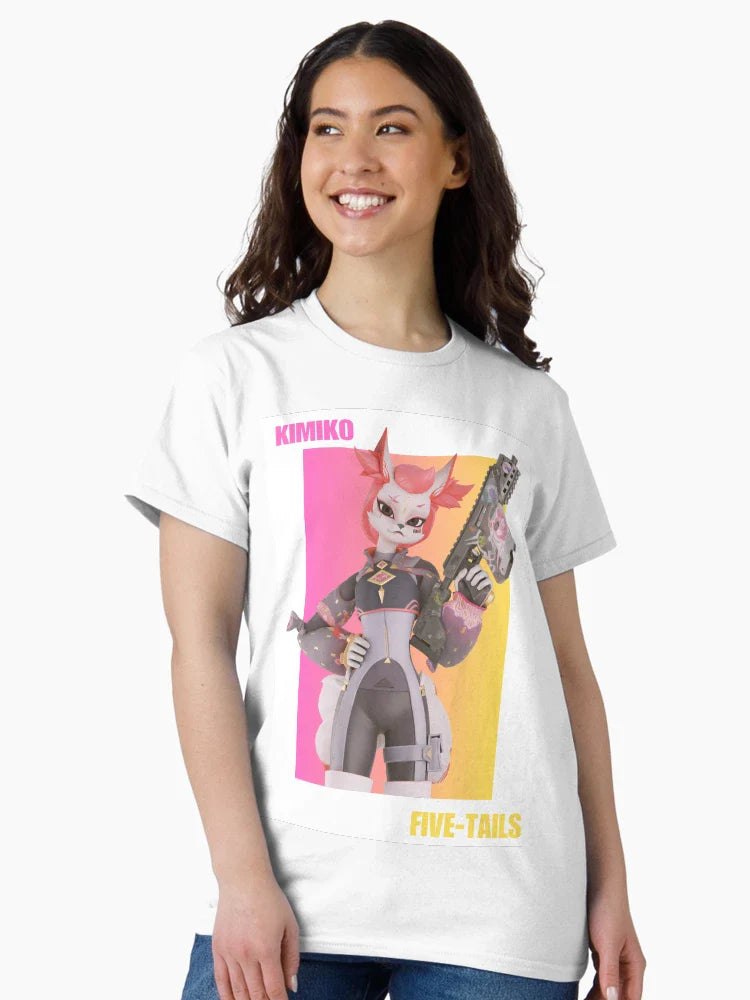Kimiko Five-Tails Magenta-Yellow Gradient