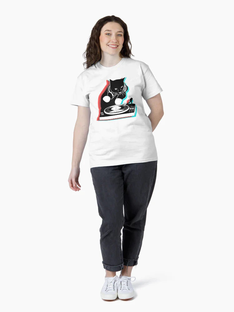 DJ Cat in 3D Colours