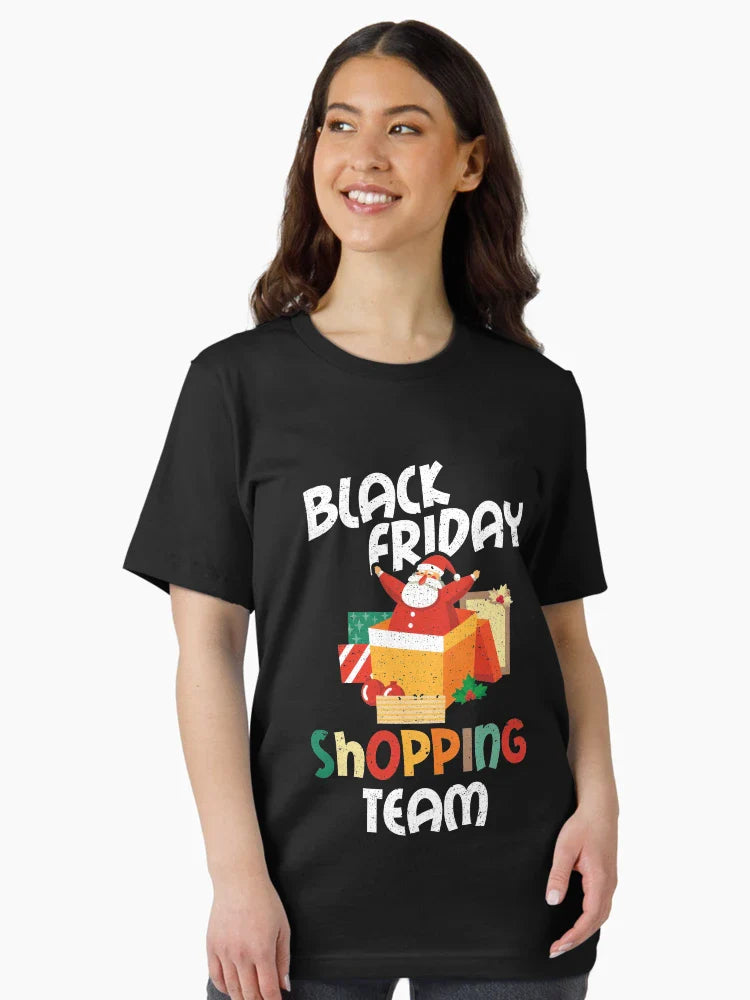 Black Friday Shopping Team Christmas Gift Holiday