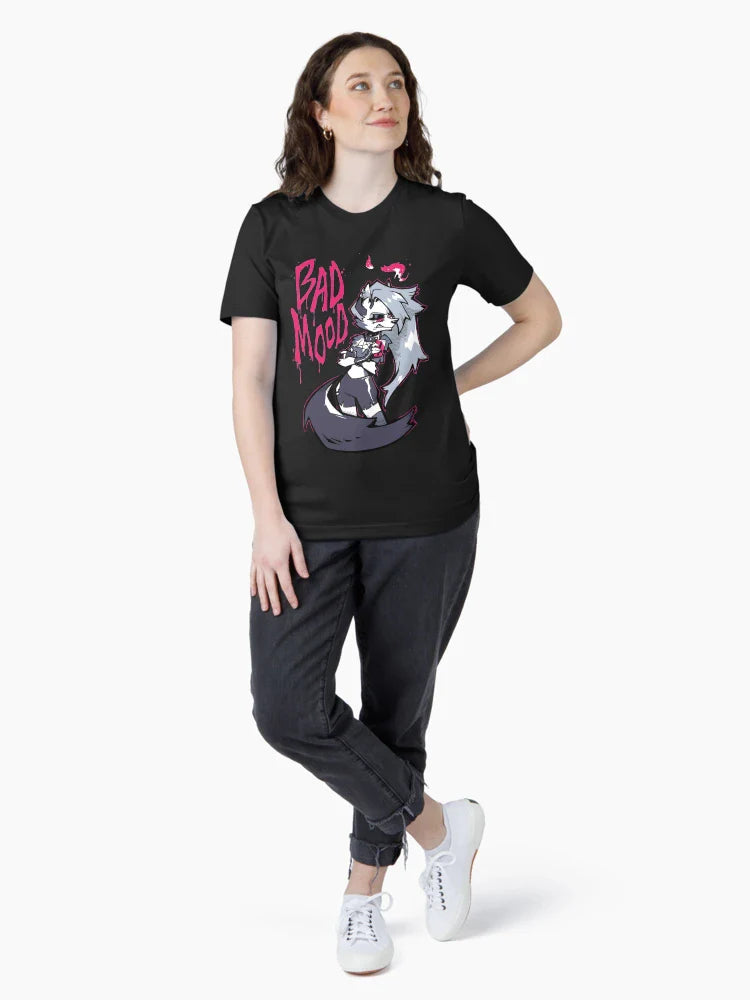 Hazbin Hotel Helluva boss loona s Bad Mood T-Shirts Gift For Fans, For Men and Women