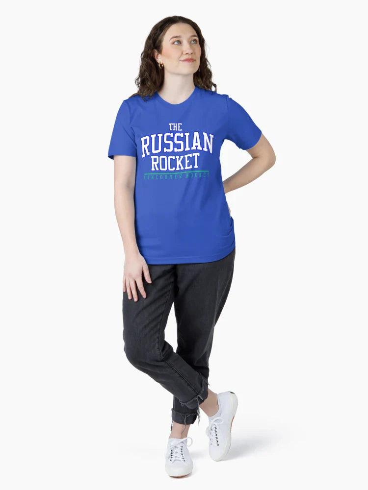 THE RUSSIAN ROCKET VANCOUVER SHIRT AND STICKER