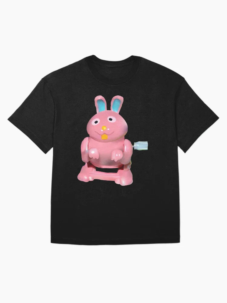 Pink Wind Up Bunny