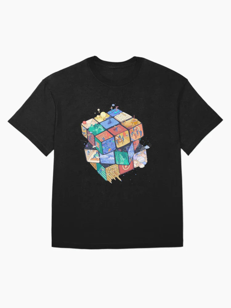 Designer Rubik's Cube Graffiti Art