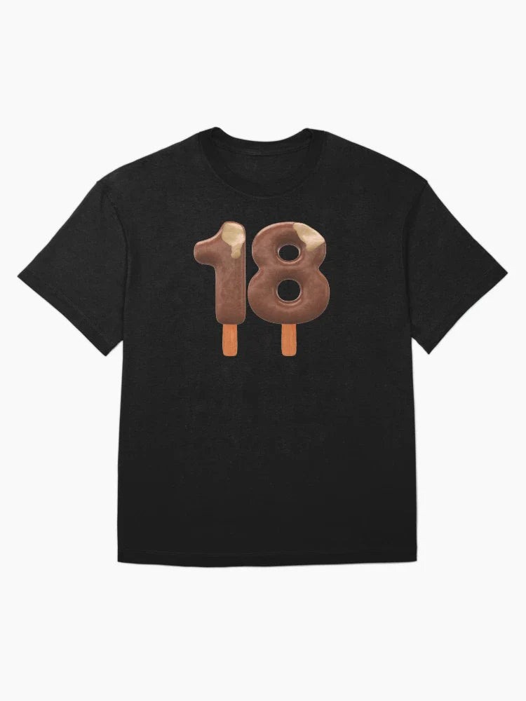 18 Ice Cream Eightteen Number 3d Chocolate