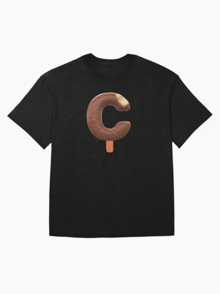 C Ice Cream C Letter 3d Alphabet Chocolate