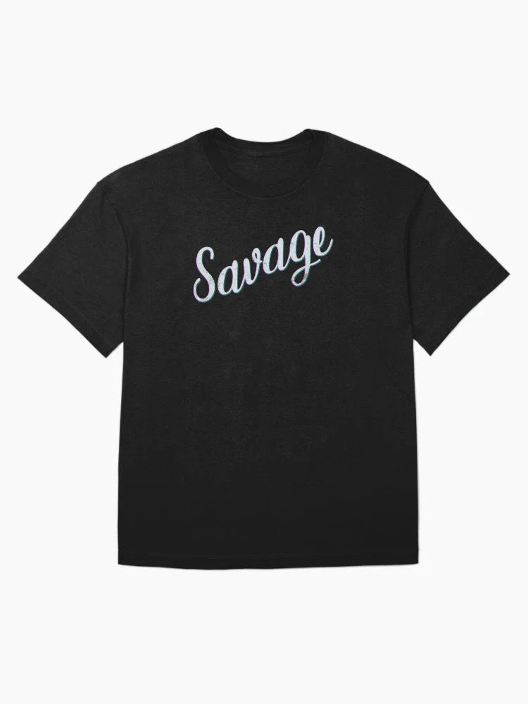 Savage Shirt Anaglyph Style